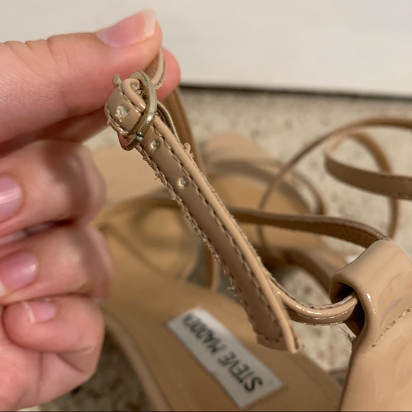 STEVE MADDEN heel Feliz nude size 8.5 - Picture 8 of 13